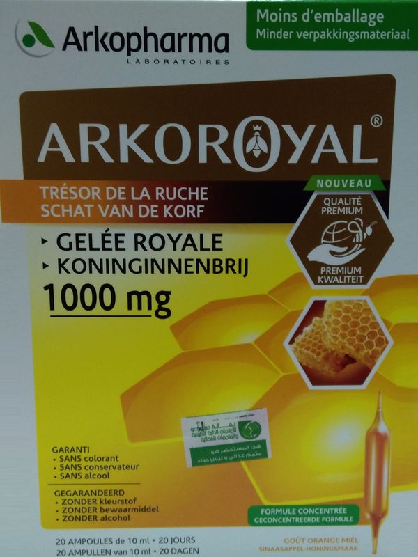 Arkoroyal Royal jelly 1000mg